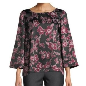 Tahari ASL bishop blouse